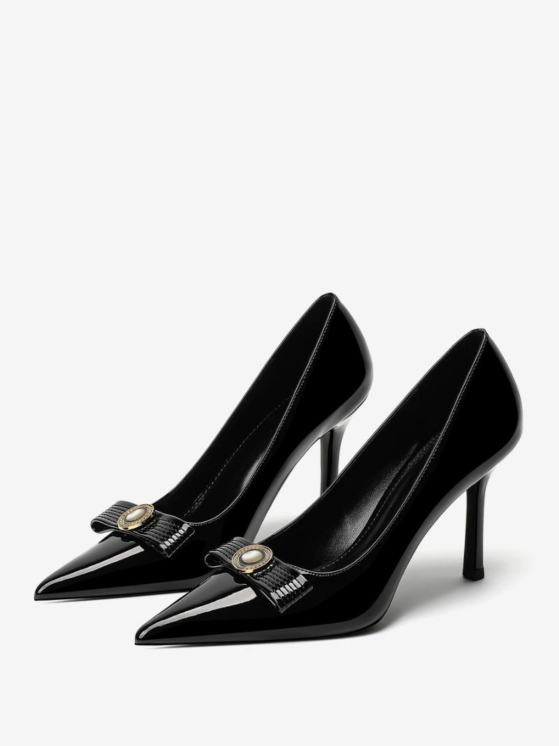 Női Magassarkú Stiletto Heel Pumps Patent Pu Felsőrész