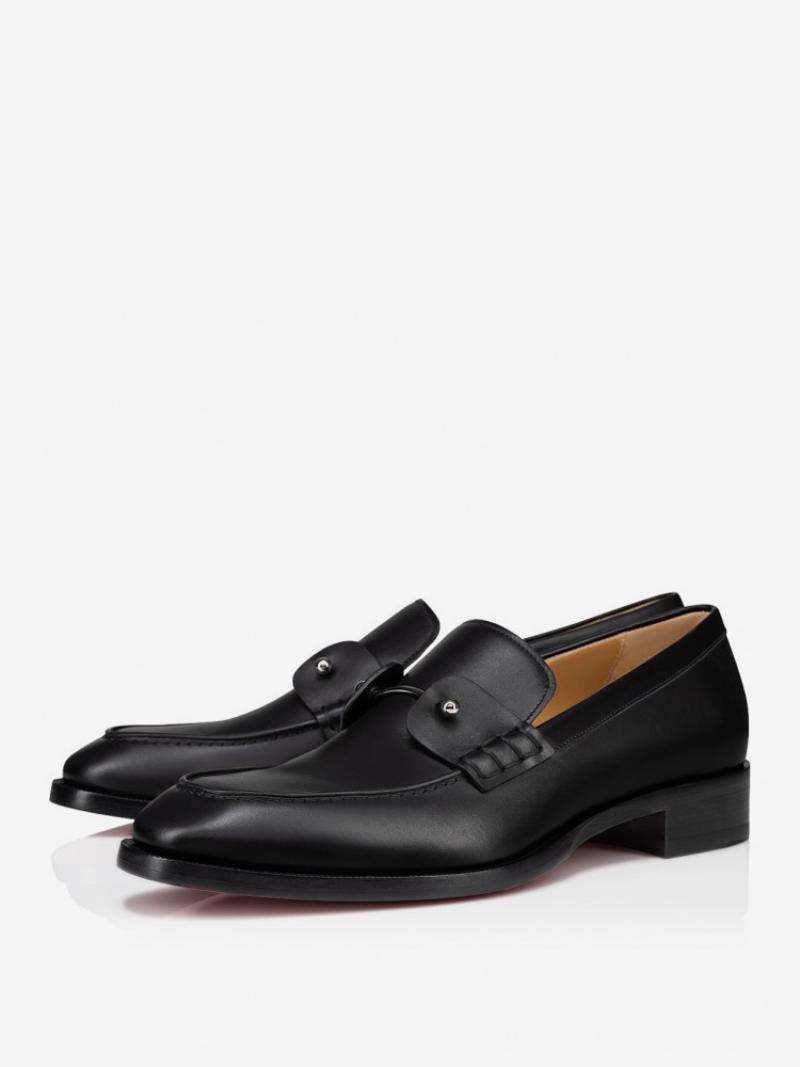 Férfi Loafer Slip-on Cipők Csat Artwork Bálbab Esküvői Cipő