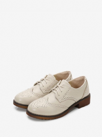 Női Fűzős Brogue Wingtips Oxfords