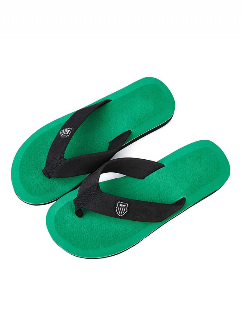 Férfi Szandál Slip-on Eva Talp - Zöld