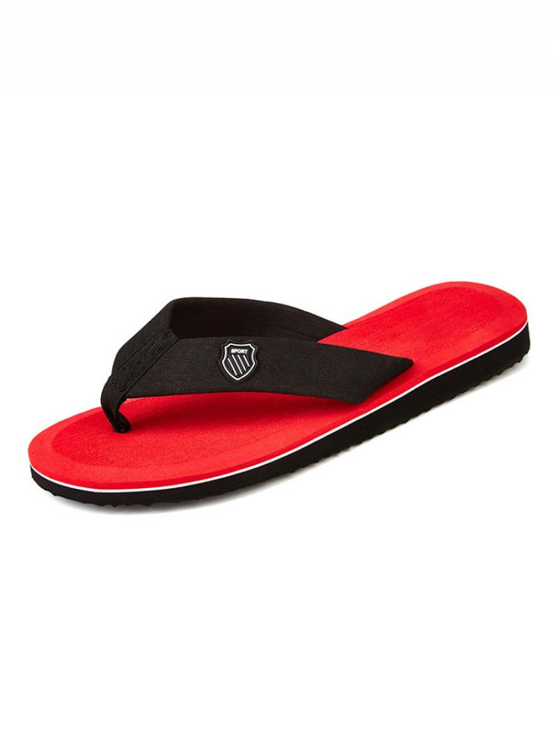 Férfi Szandál Slip-on Eva Talp - Piros