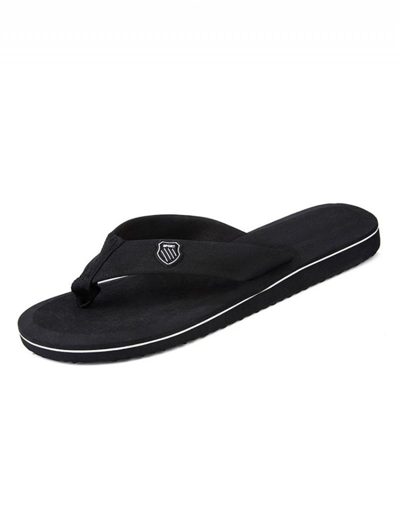 Férfi Szandál Slip-on Eva Talp - Fekete