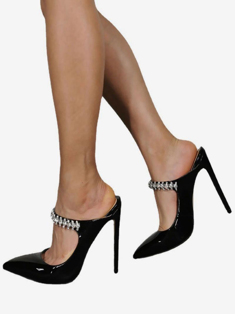 Női Magassarkú Nagy Méretű Pumpák Stiletto Heel Patent Pu Felsőrész